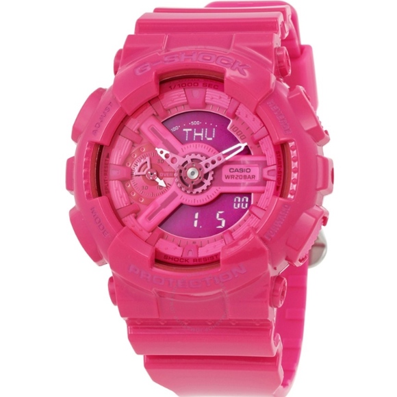 g shock s series pink